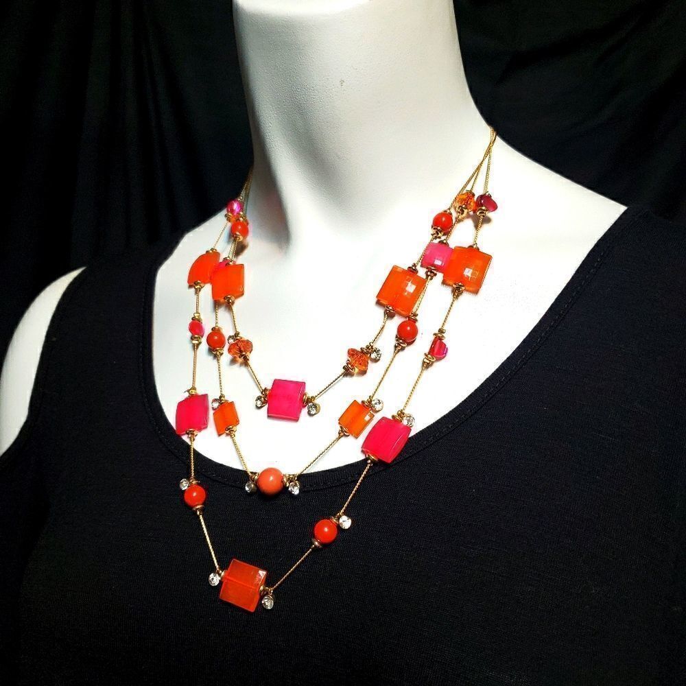 NWT Croft & Barrow Necklace & Earrings Set